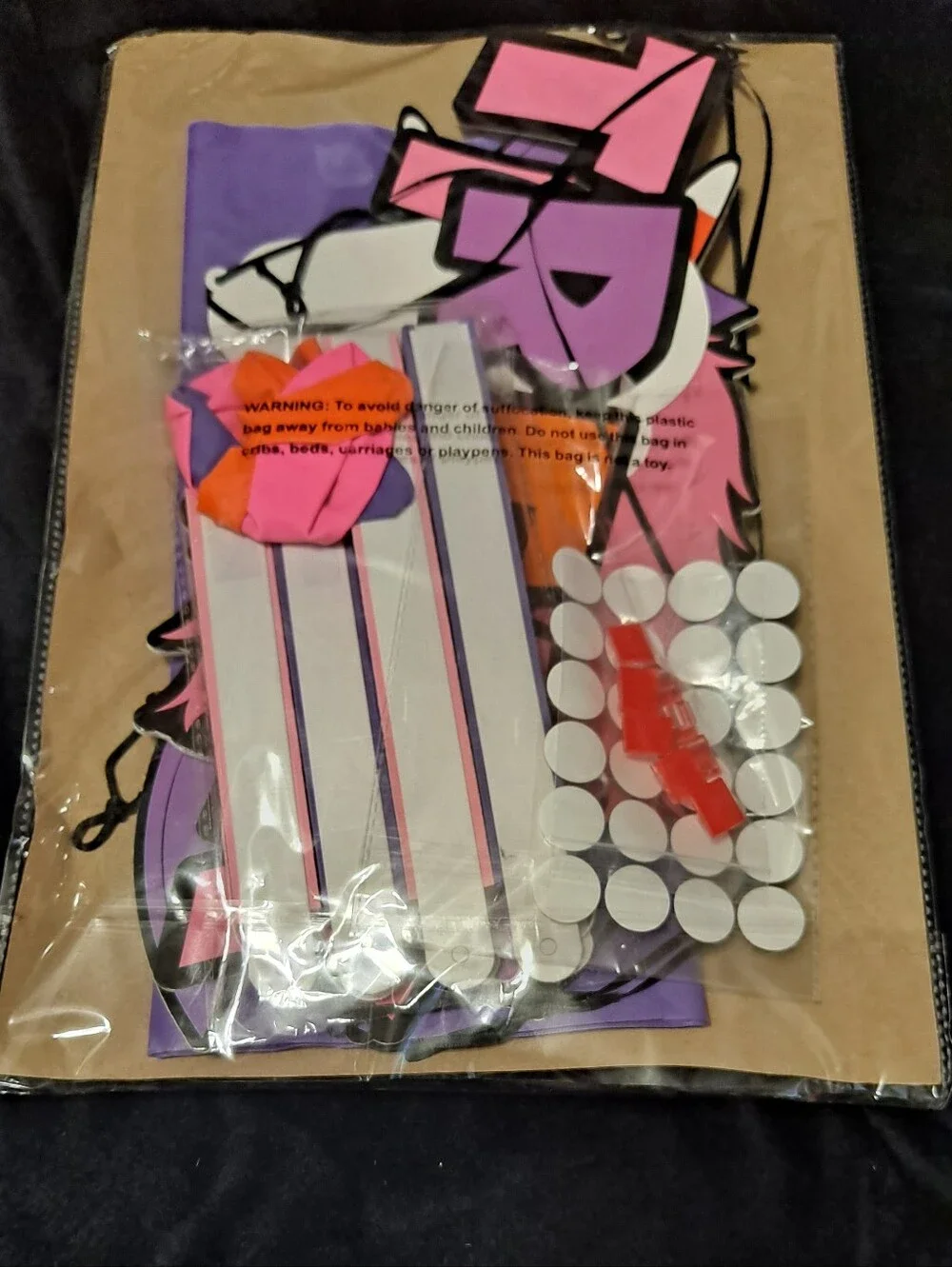 Halloween Trunk or Treat Decorating Kit - Pink & Purple
